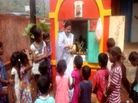 Ganapati Pujan at Takechiwadi